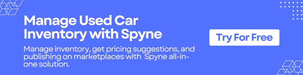 Manage Used Car Inventory with Spyne