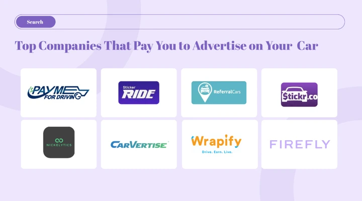 Top 9 Companies That Pay You to Advertise on Your Car