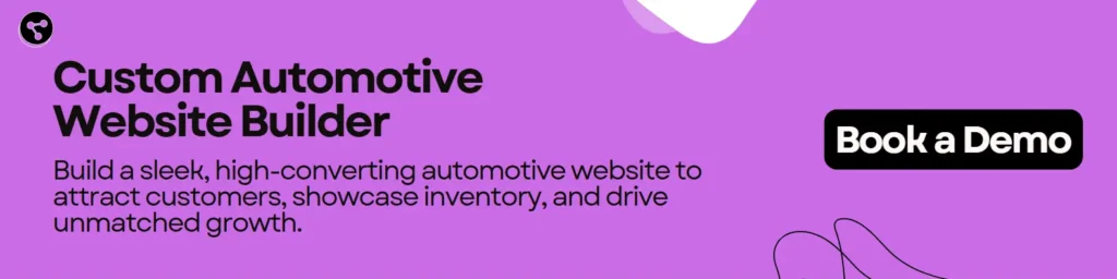 Custom Automotive Website Builder