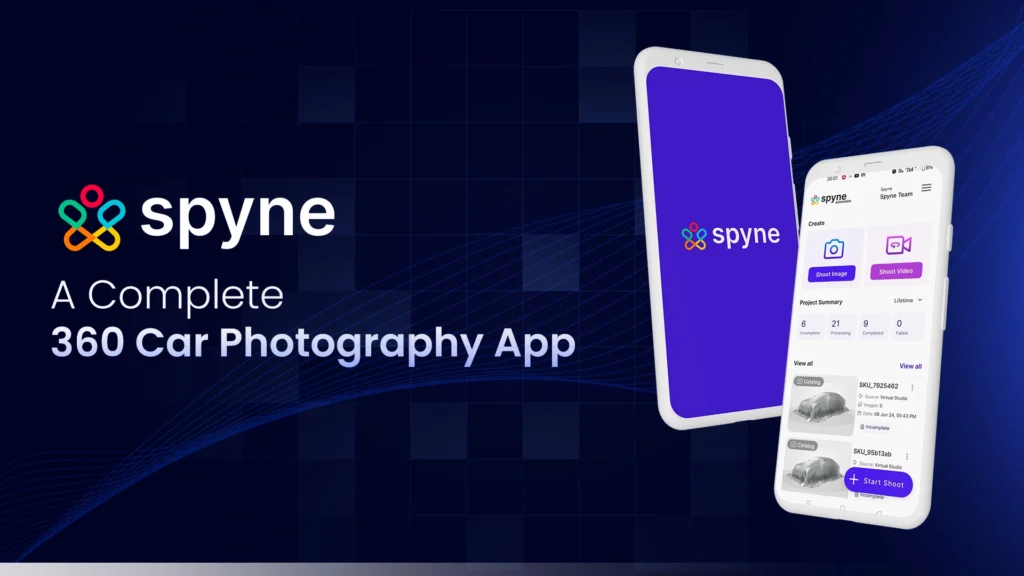 Spyne - A Complete 360 Car Photography App