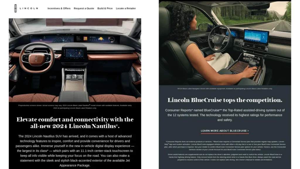 Lincolns Automotive Email Marketing Strategy