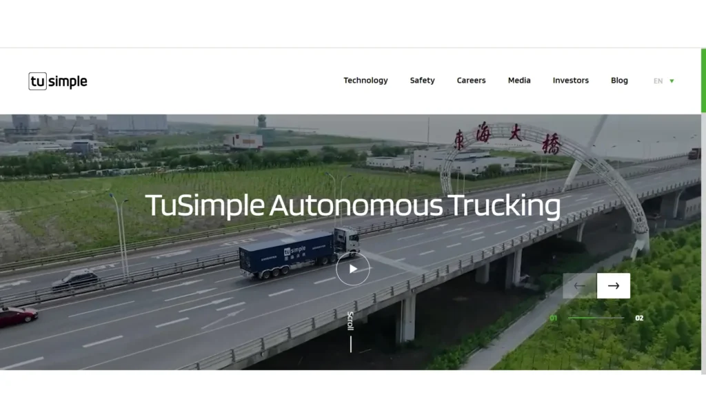 TU Simple Automotive Website Design