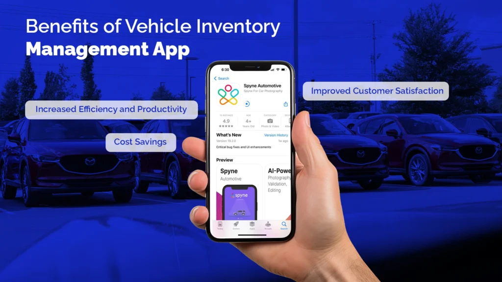 Benefits of Vehicle Inventory Management App