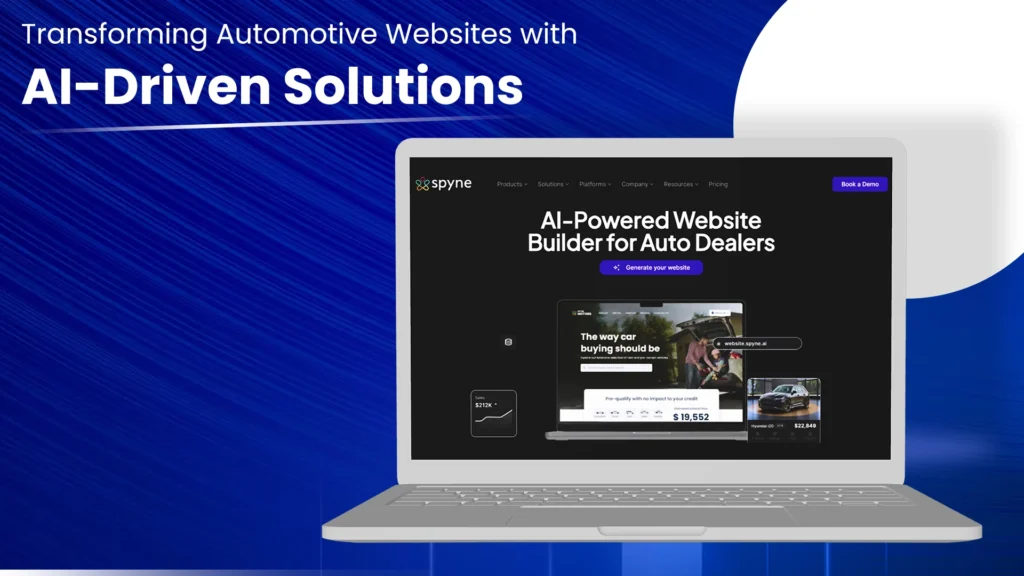 Spyne: Transforming Automotive Websites with AI-Driven Solutions