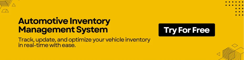 Automotive Inventory Management System