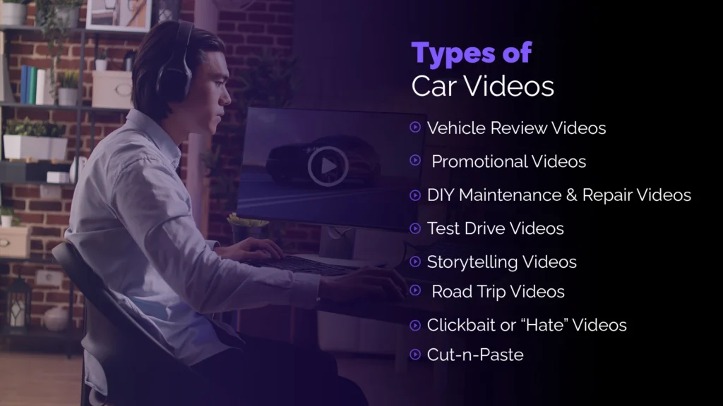 Types of Car Videos