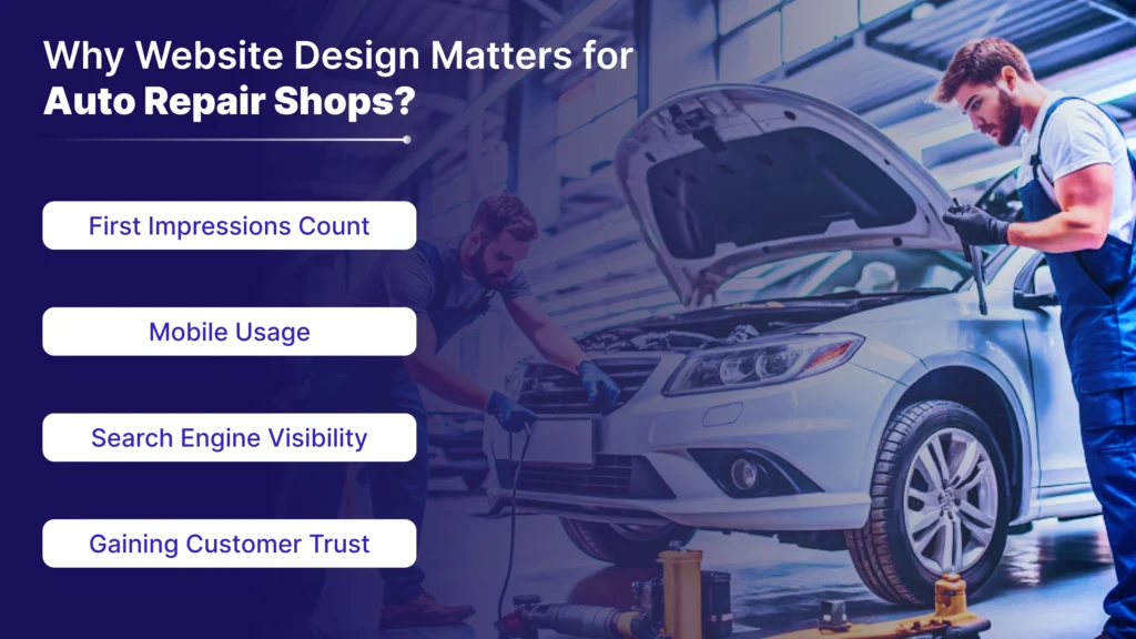 Importance of Website Design for Auto Repair Shops