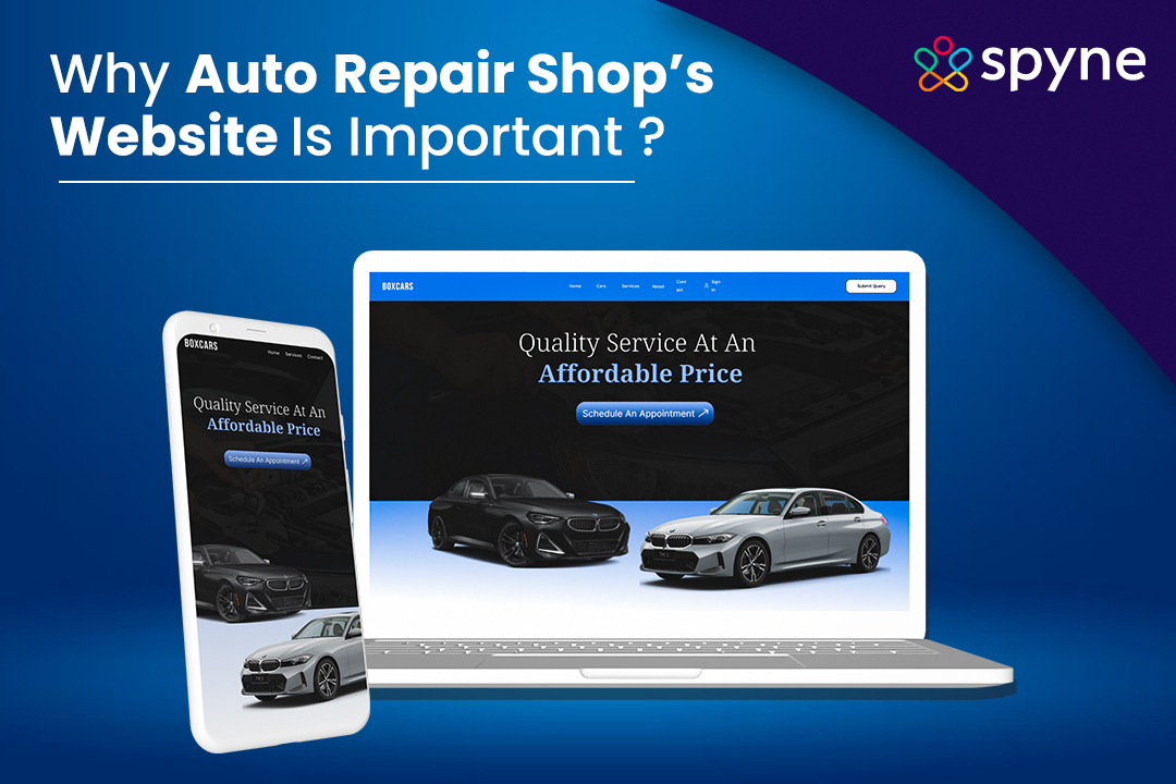 Automotive Repair Website Design