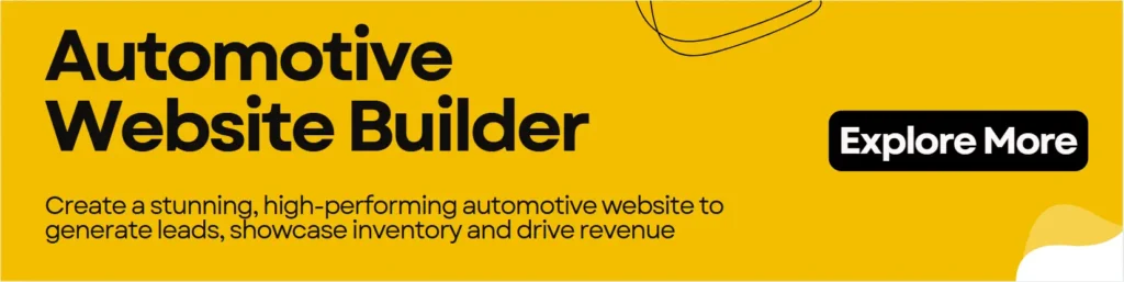 Automotive Website Builder