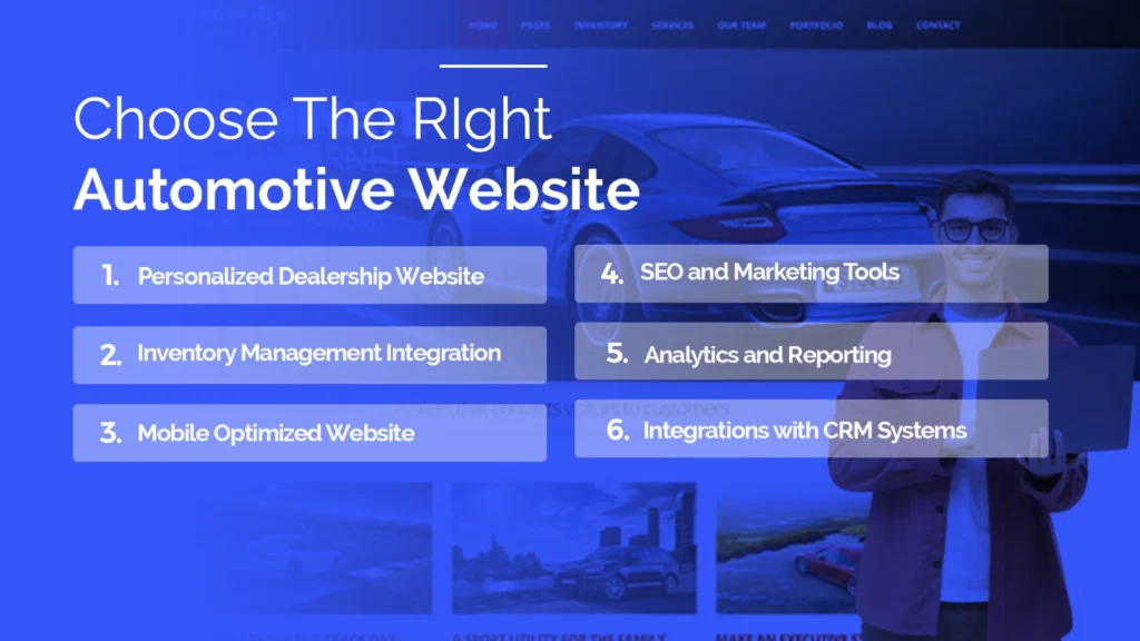 How to choose the right automotive website developer