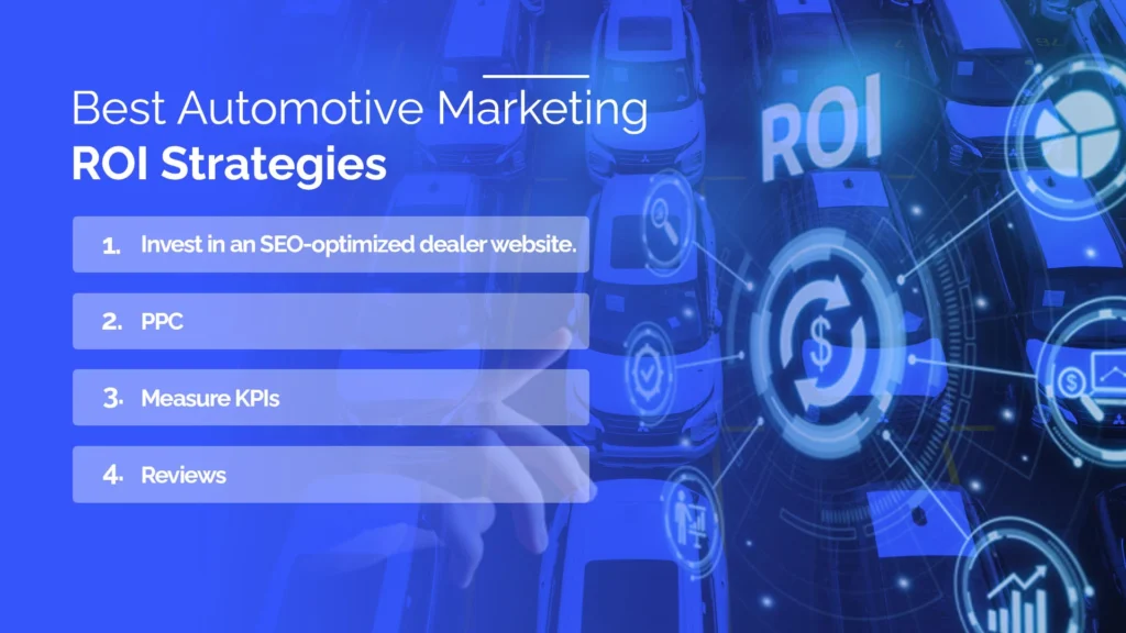 Best Automotive Marketing ROI Strategies