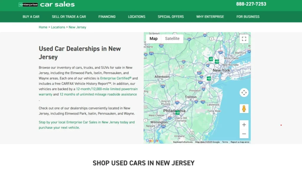 Enterprise Car Sales