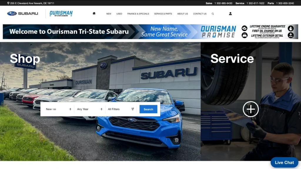 Ourisman Tri-State Subaru (Newark, DE)