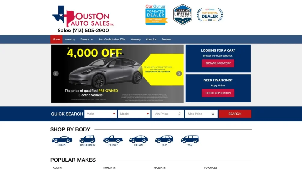 Houston Auto Sales Inc.