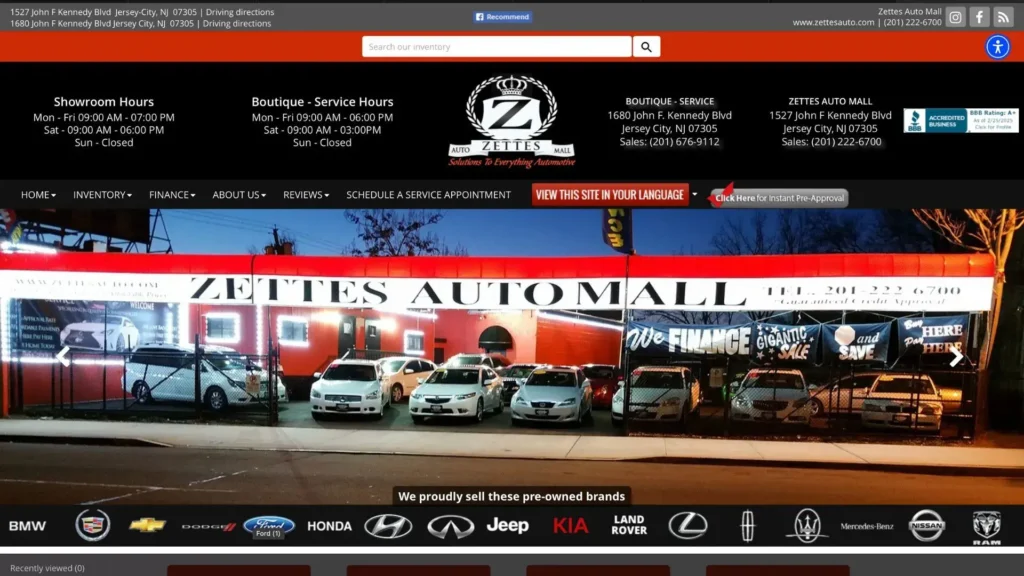  Zettes Auto Mall