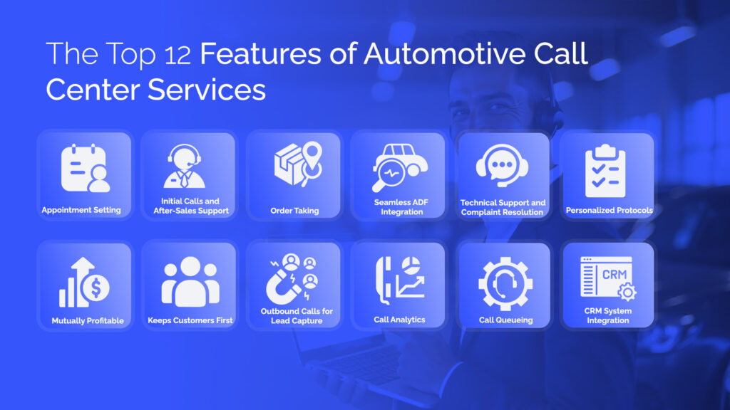 The Top 12 Features of Automotive Call Center Services 