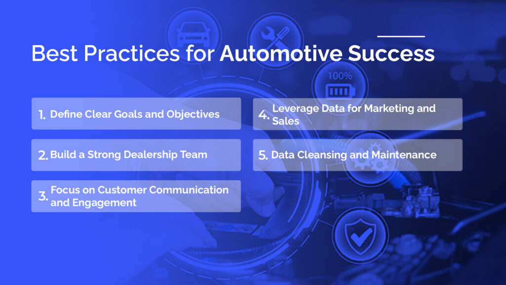 practise for Automotive CRM