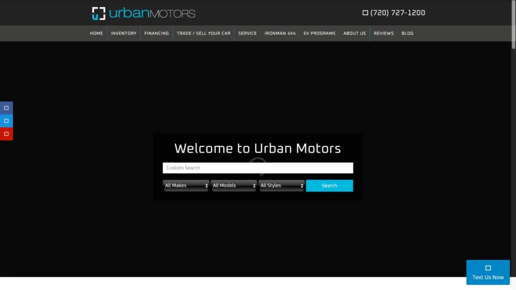 Urban Motors (Denver, CO)