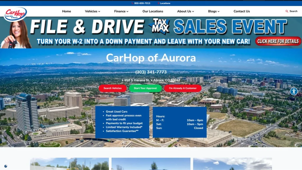 CarHop Auto Sales & Finance (Aurora, CO)