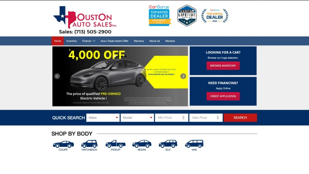 Houston Auto Sales Inc