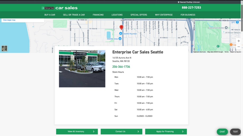 Enterprise Car Sales