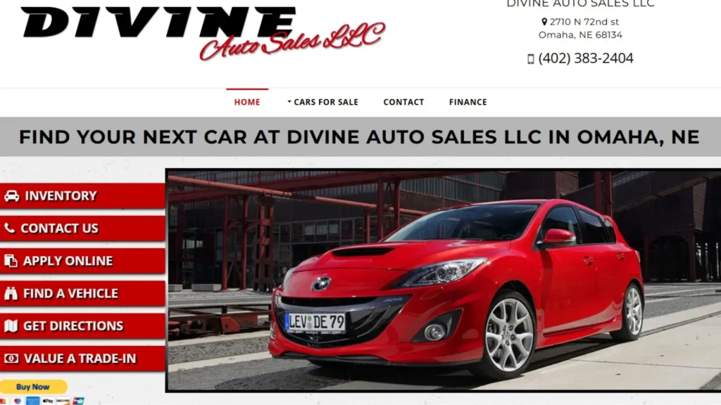 Divine Auto Sales LLC 