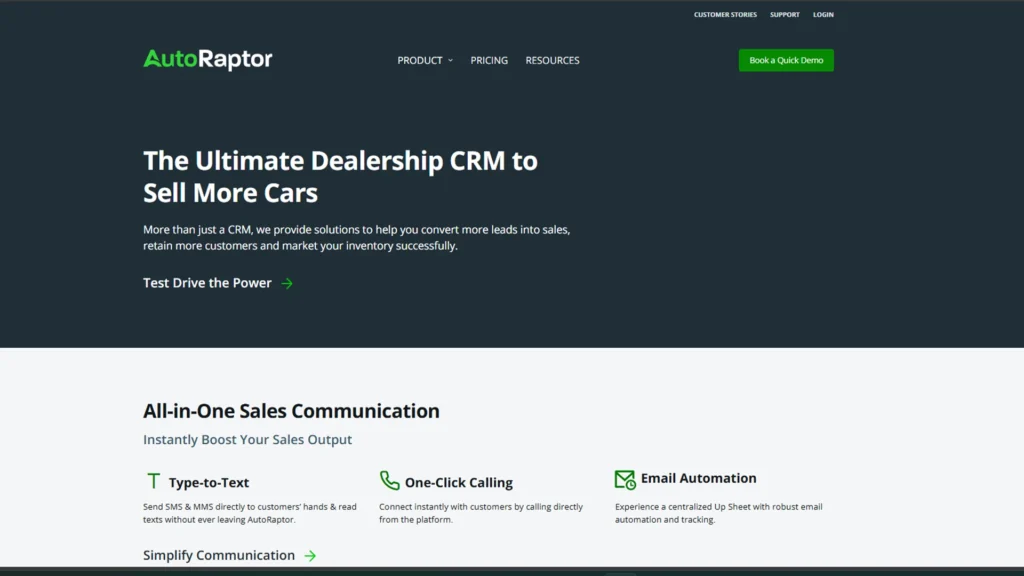 Auto Raptor CRM