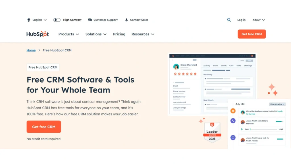 HubSpot CRM