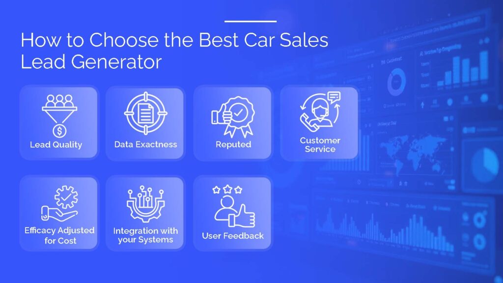 How to Choose the Best Car Sales Lead Generator?