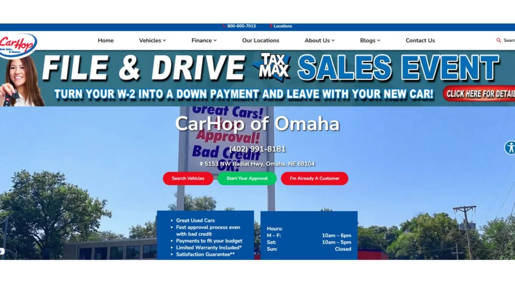 CarHop Auto Sales and Finance